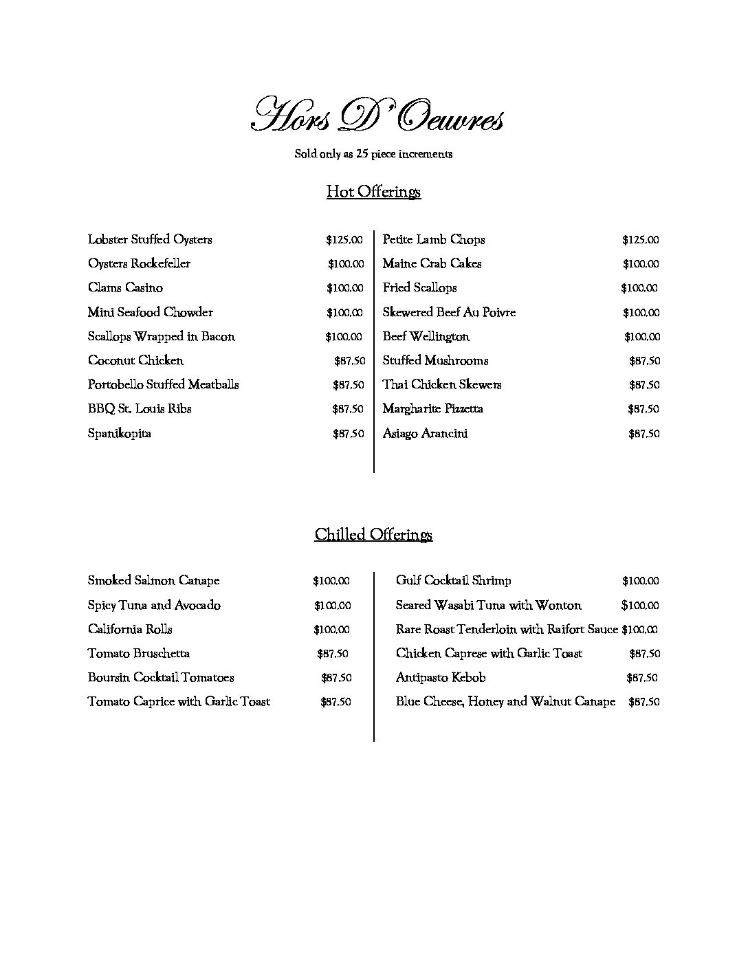 Menus Archives - York Harbor Inn