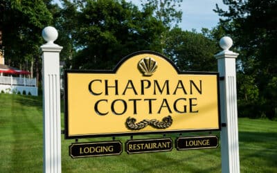 Chapman Cottage Sign Summer