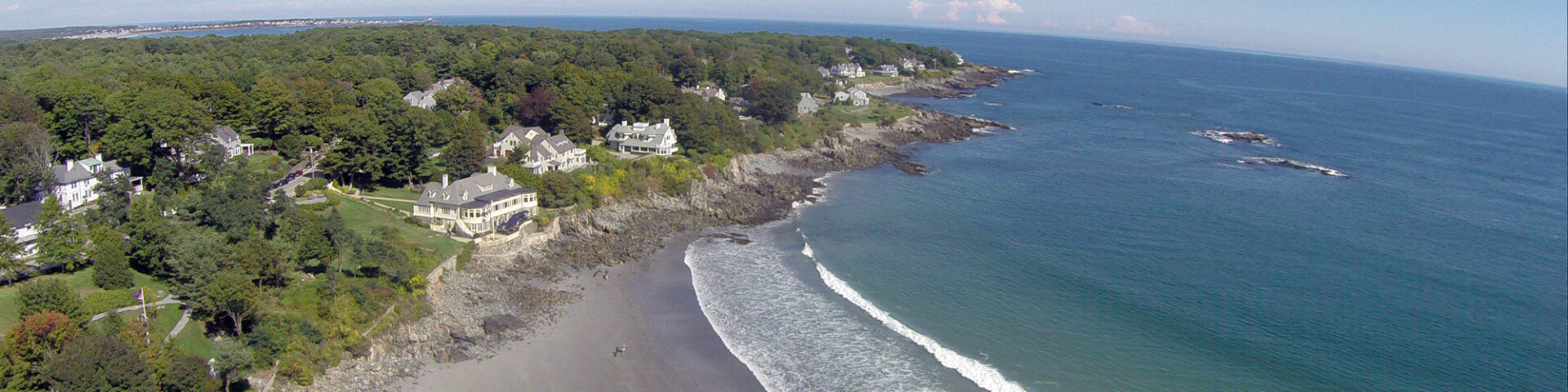 Harbor Beach Drone