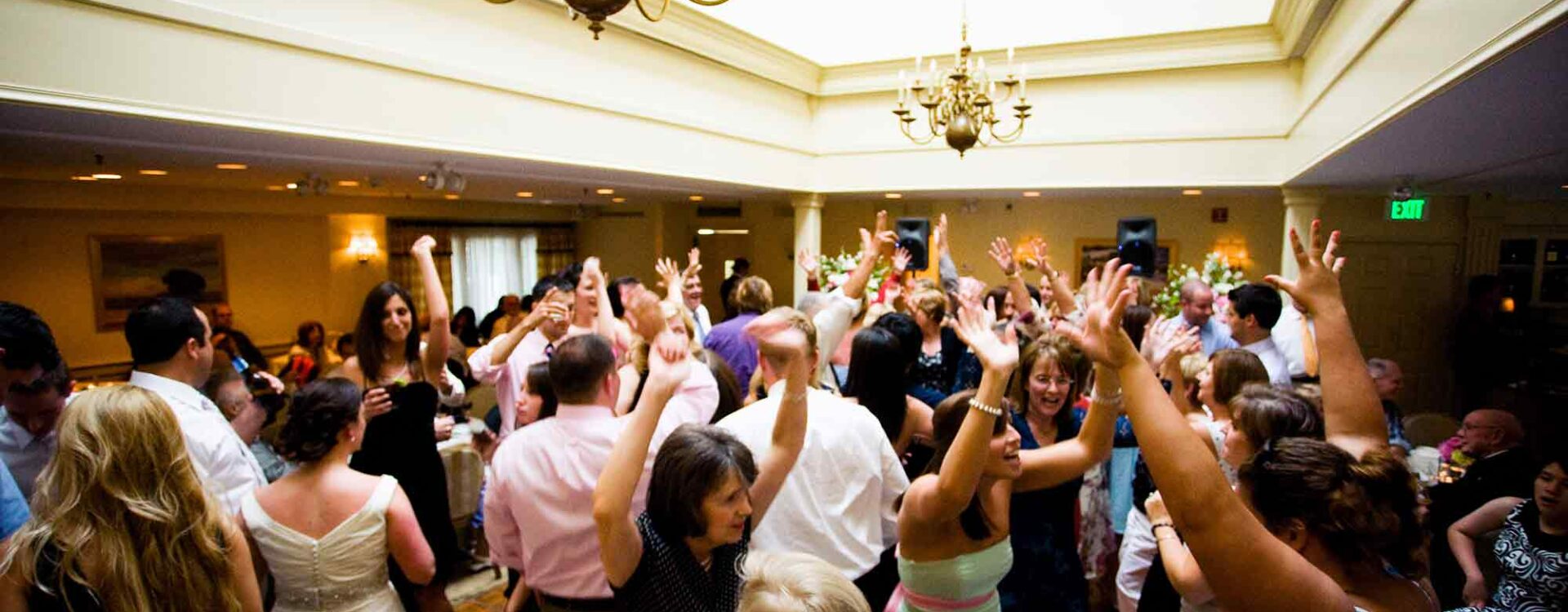 Yorkshire Ballroom Wedding Reception Dance Floor